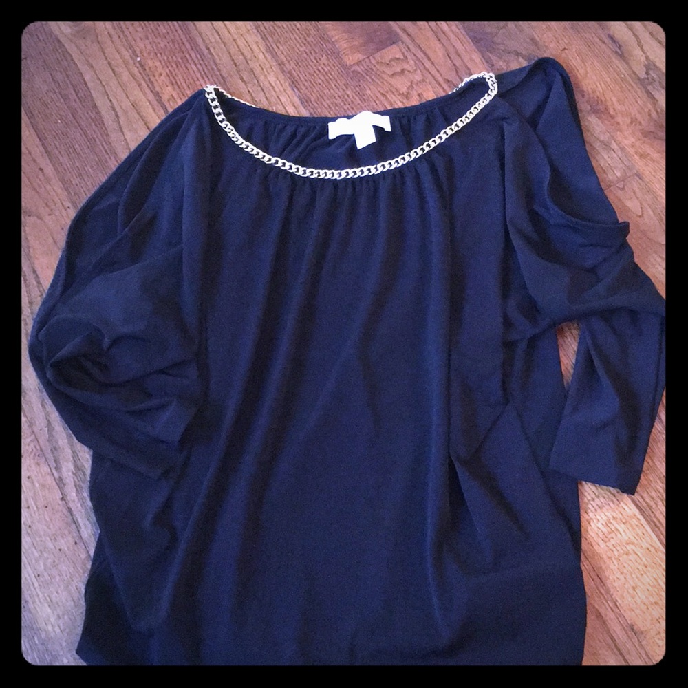 Michael Kors cold shoulder top XS